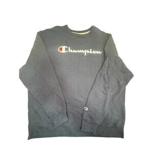 Champion Authentic Athleticwear Sweatshirt Size XXL Navy Blue
